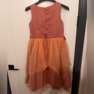 2016 Prom Kids Dress in Pink and Orange